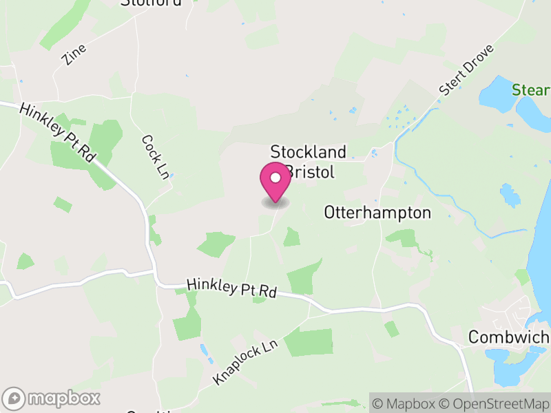 Map of Stockland Bristol, Somerset