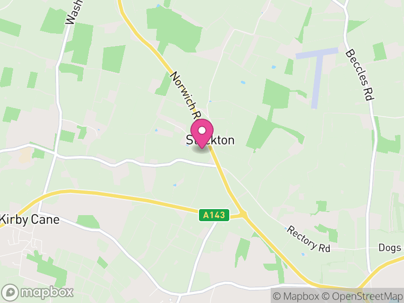 Map of Stockton, South Norfolk