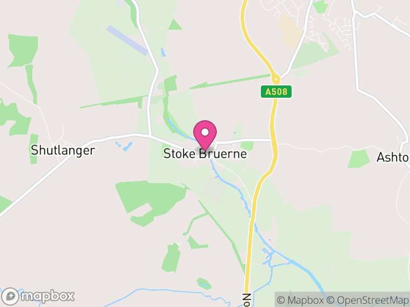 Map of Stoke Bruerne, West Northamptonshire