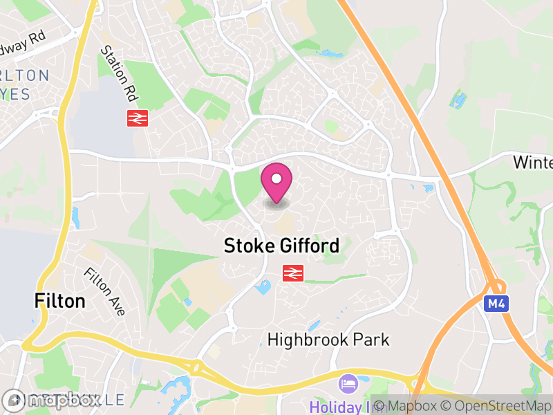 Map of Stoke Gifford, South Gloucestershire