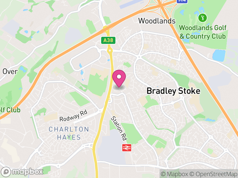 Map of Stoke Lodge and The Common, South Gloucestershire
