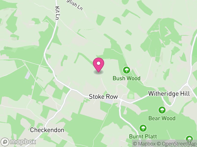Map of Stoke Row, South Oxfordshire