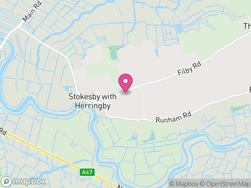 Map of Stokesby with Herringby, Great Yarmouth