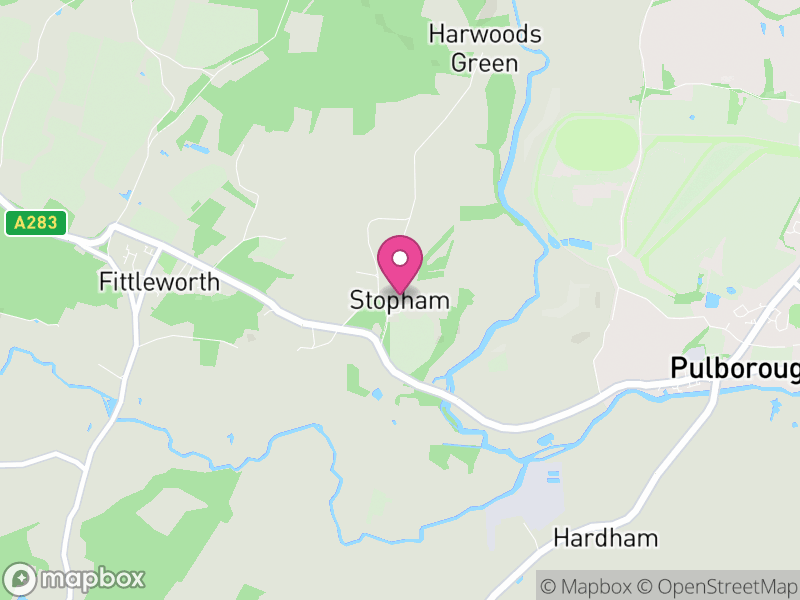 Map of Stopham, Chichester
