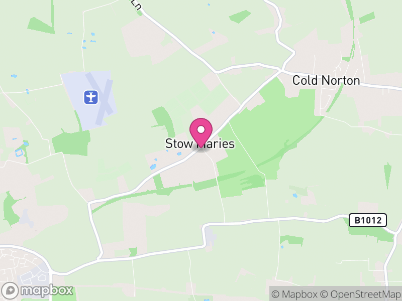 Map of Stow Maries, Maldon