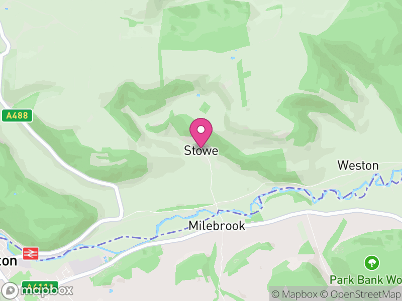 Map of Stowe, England