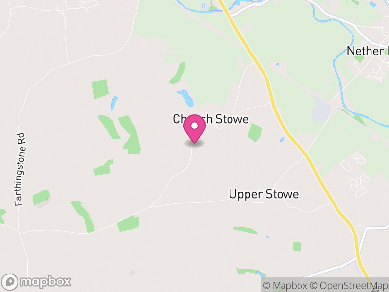 Map of Stowe IX Churches, West Northamptonshire