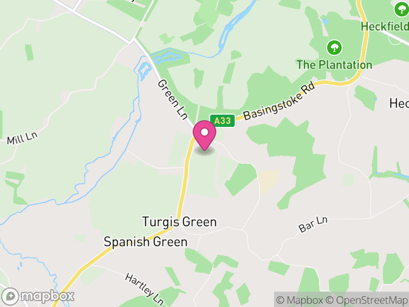 Map of Stratfield Turgis, Basingstoke and Deane