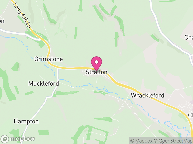 Map of Stratton, Dorset