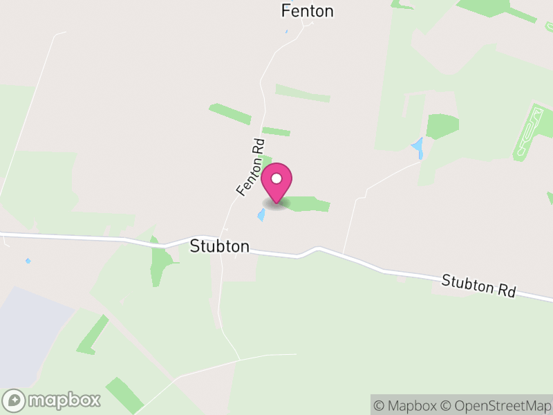 Map of Stubton, South Kesteven