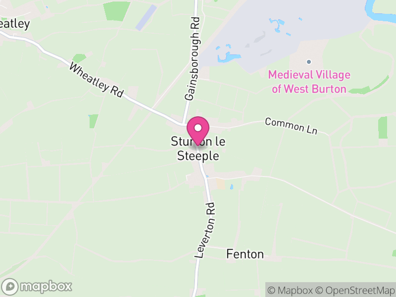 Map of Sturton le Steeple, Bassetlaw