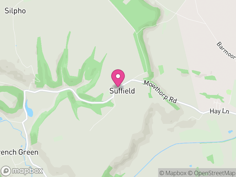 Map of Suffield-cum-Everley, North Yorkshire