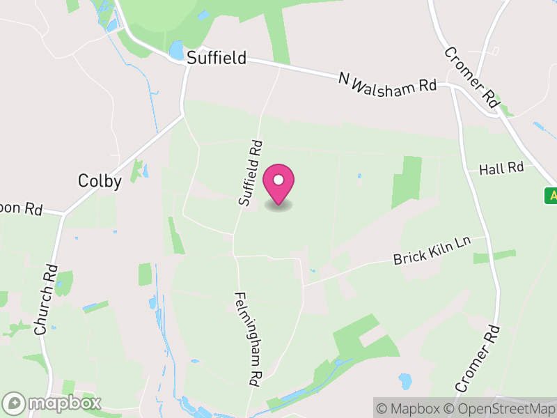 Map of Suffield, North Norfolk