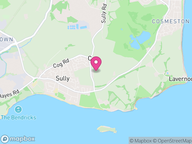 Map of Sully and Lavernock, Vale of Glamorgan