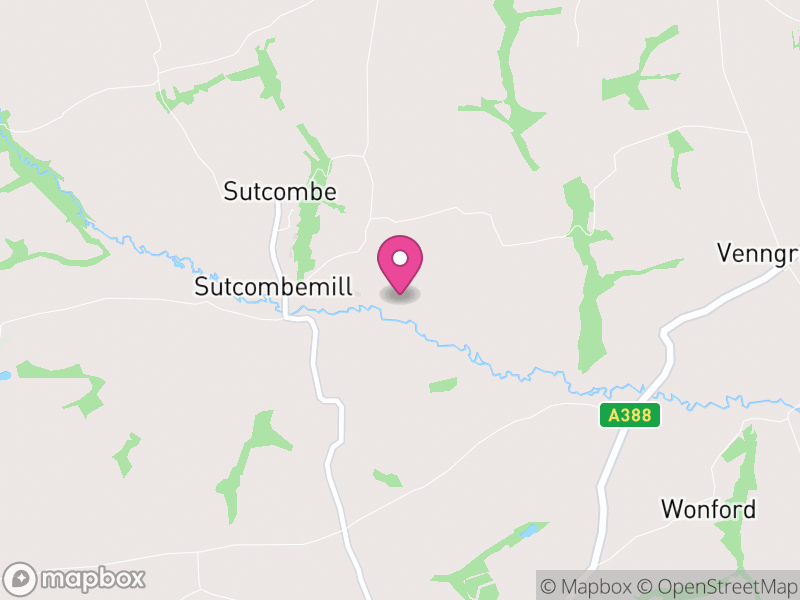 Map of Sutcombe, Torridge