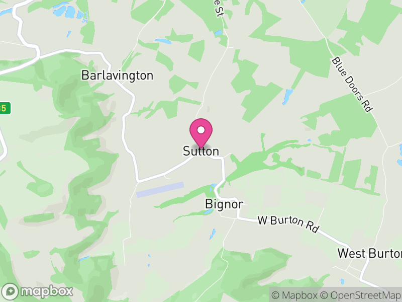 Map of Sutton, Chichester