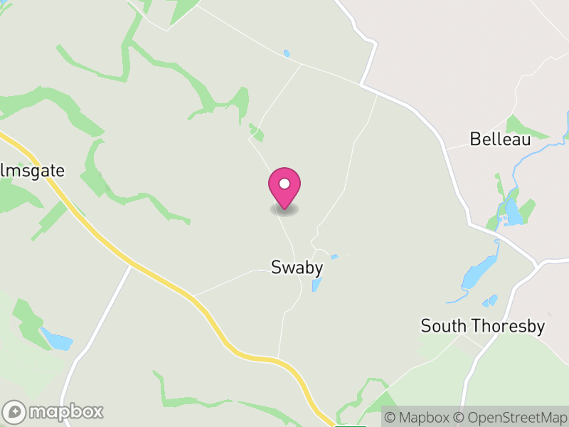 Map of Swaby, East Lindsey
