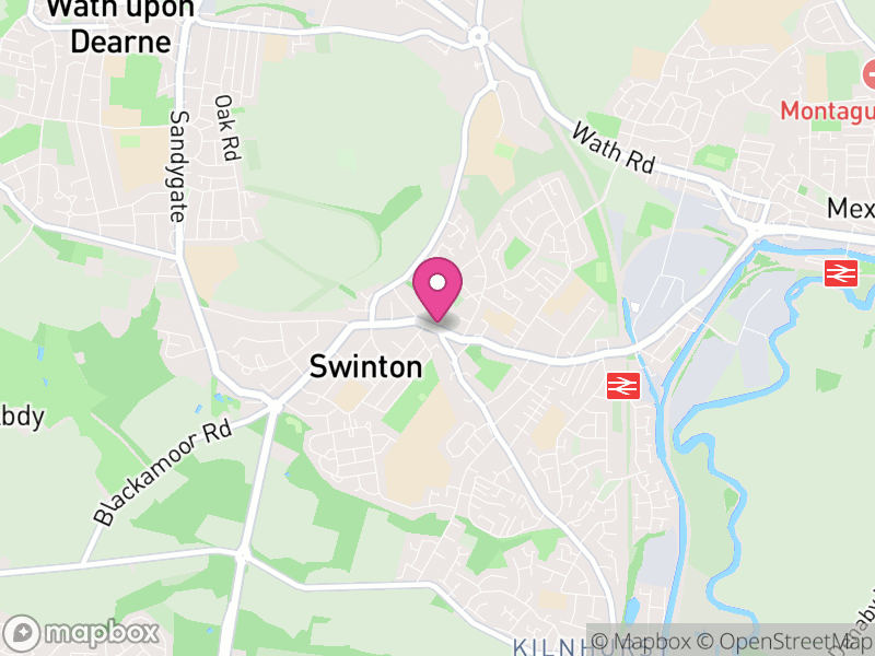 Map of Swinton, North Yorkshire