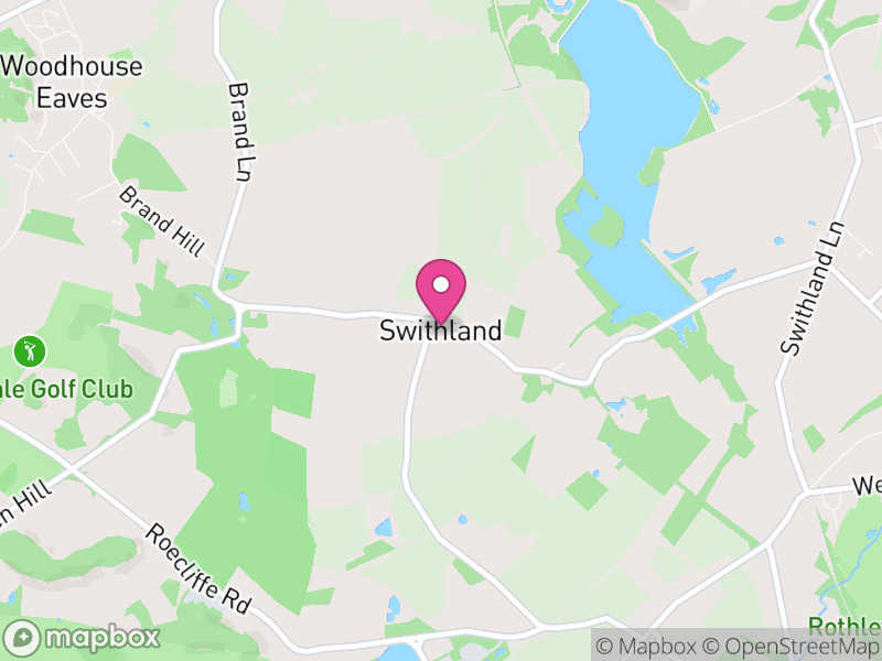 Map of Swithland, Charnwood