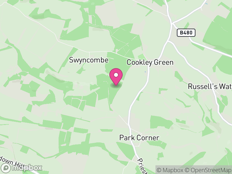 Map of Swyncombe, South Oxfordshire