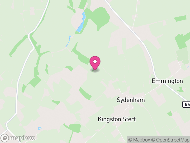 Map of Sydenham, South Oxfordshire