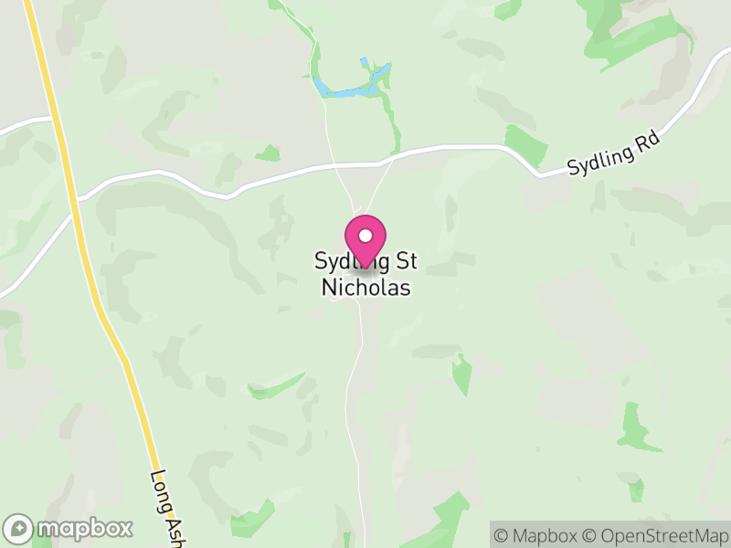 Map of Sydling St. Nicholas, Dorset