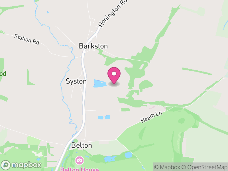 Map of Syston, South Kesteven