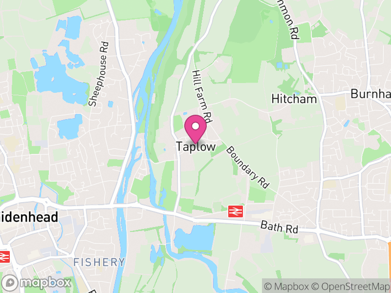 Map of Taplow, Beeches Community Board