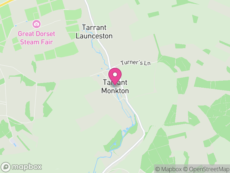 Map of Tarrant Monkton, Dorset