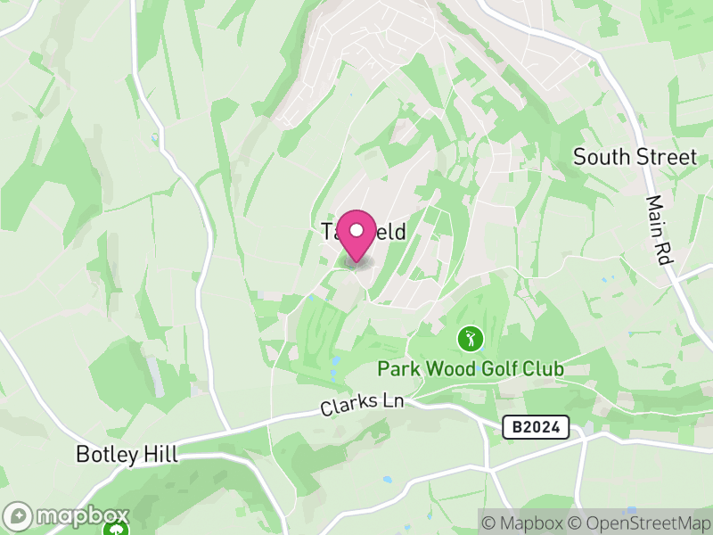 Map of Tatsfield, Tandridge