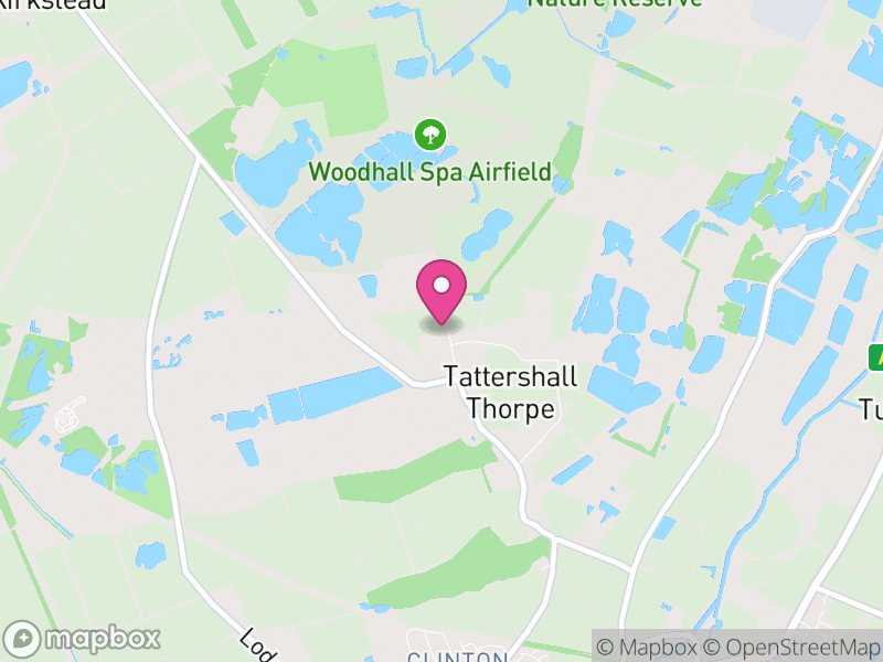 Map of Tattershall Thorpe, East Lindsey