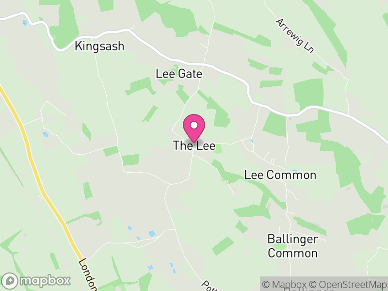 Map of The Lee, Chesham and Villages Community Board