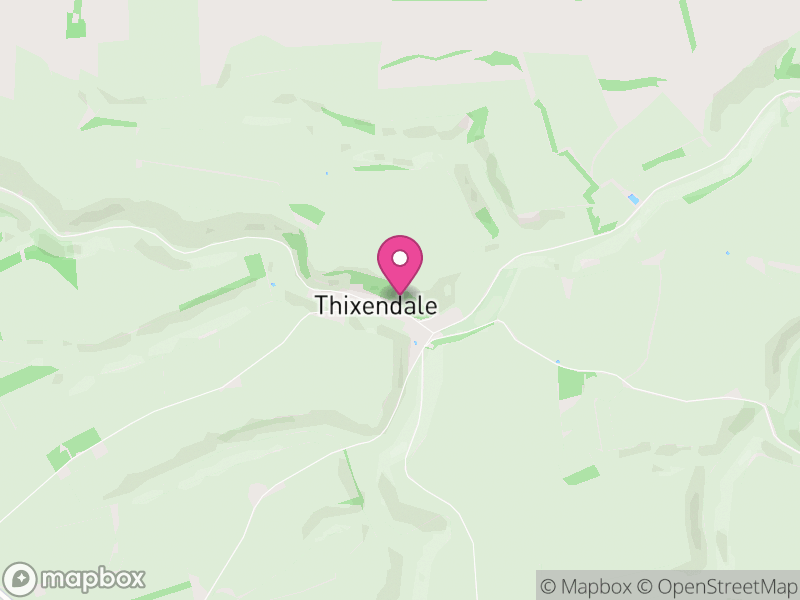 Map of Thixendale, North Yorkshire