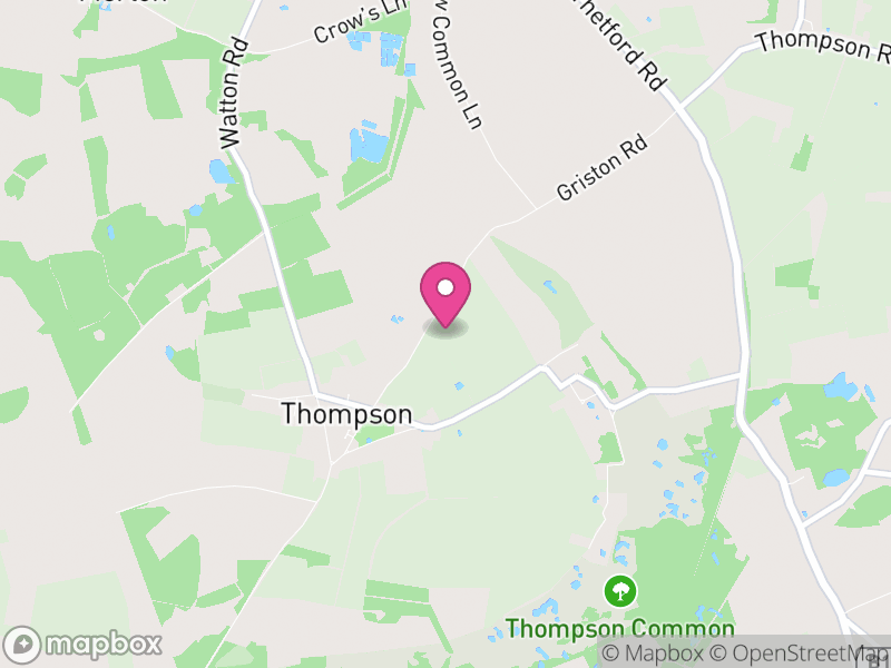 Map of Thompson, Breckland