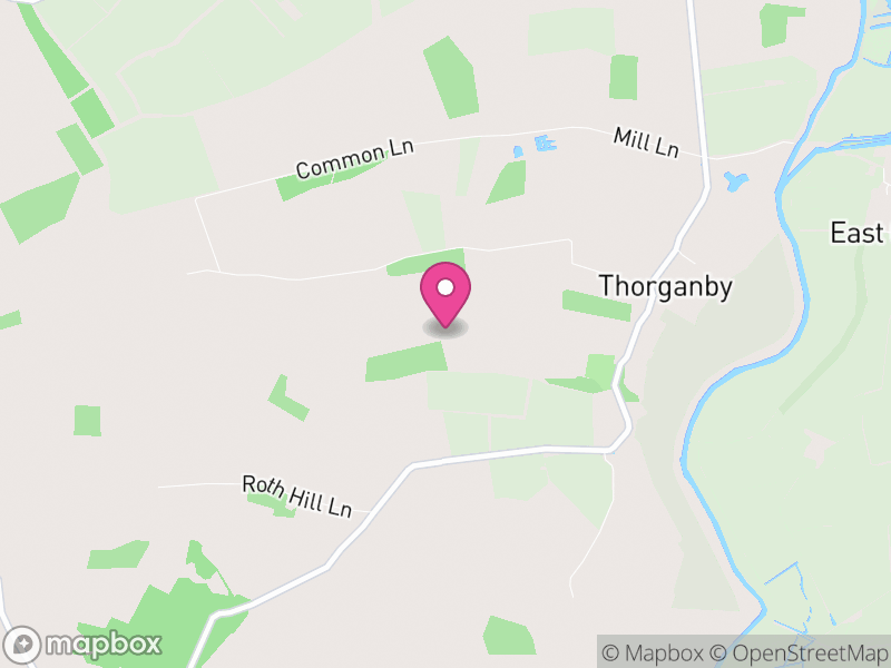 Map of Thorganby, North Yorkshire