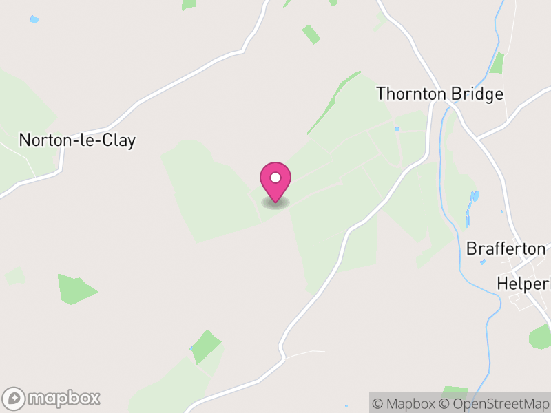 Map of Thornton Bridge, North Yorkshire