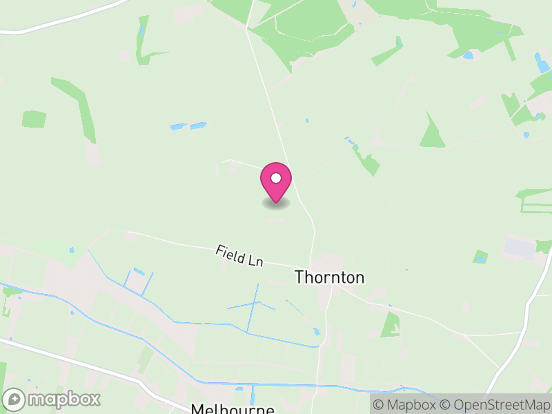 Map of Thornton, East Riding of Yorkshire