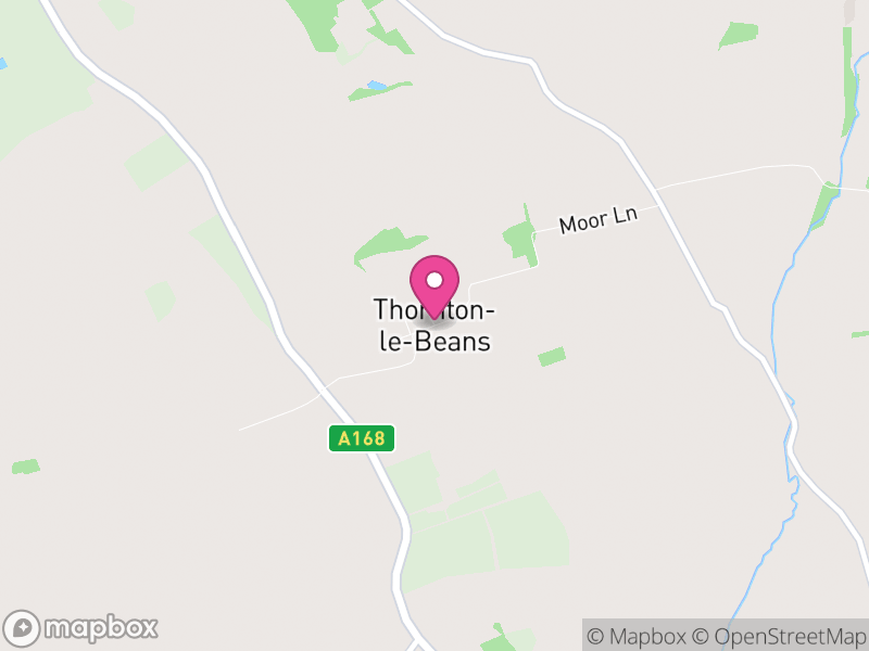 Map of Thornton-le-Beans, North Yorkshire