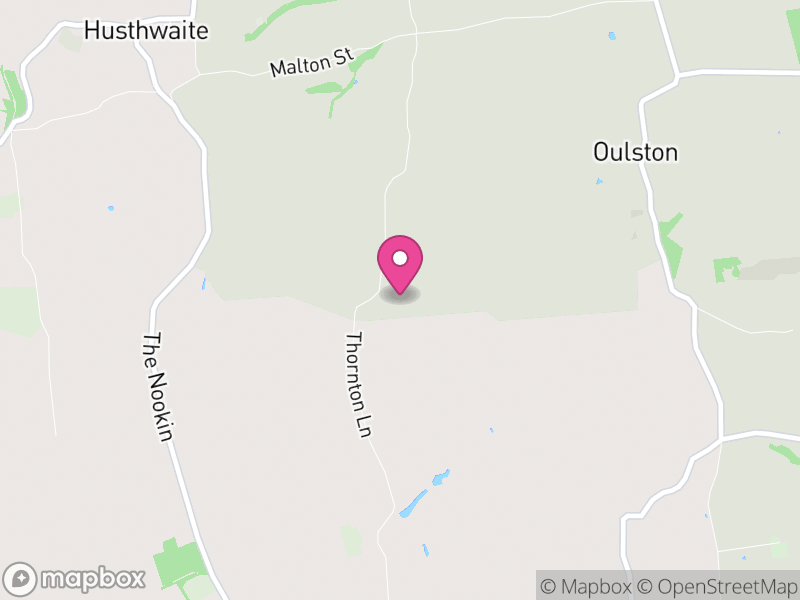 Map of Thornton-on-the-Hill, North Yorkshire