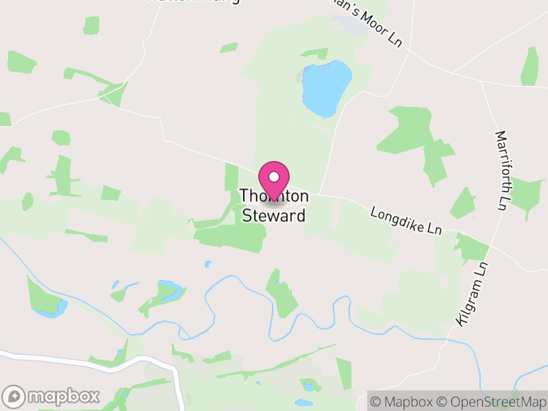 Map of Thornton Steward, North Yorkshire