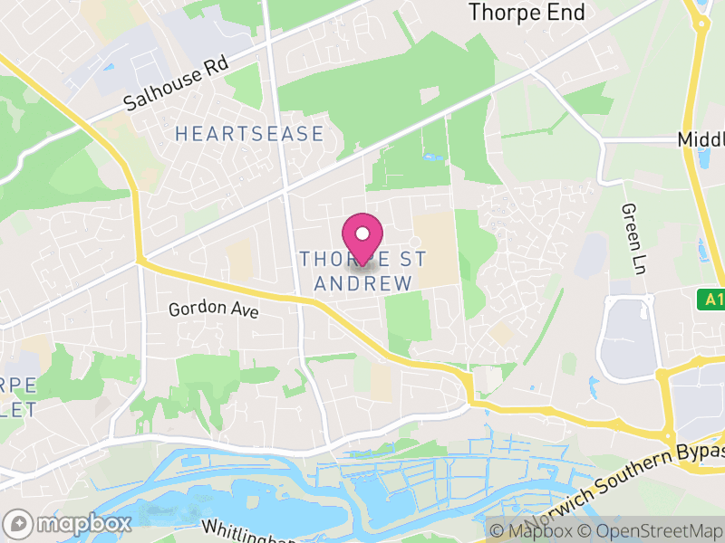Map of Thorpe St Andrew, Broadland