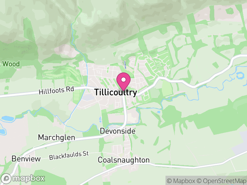 Map of Tillicoultry
