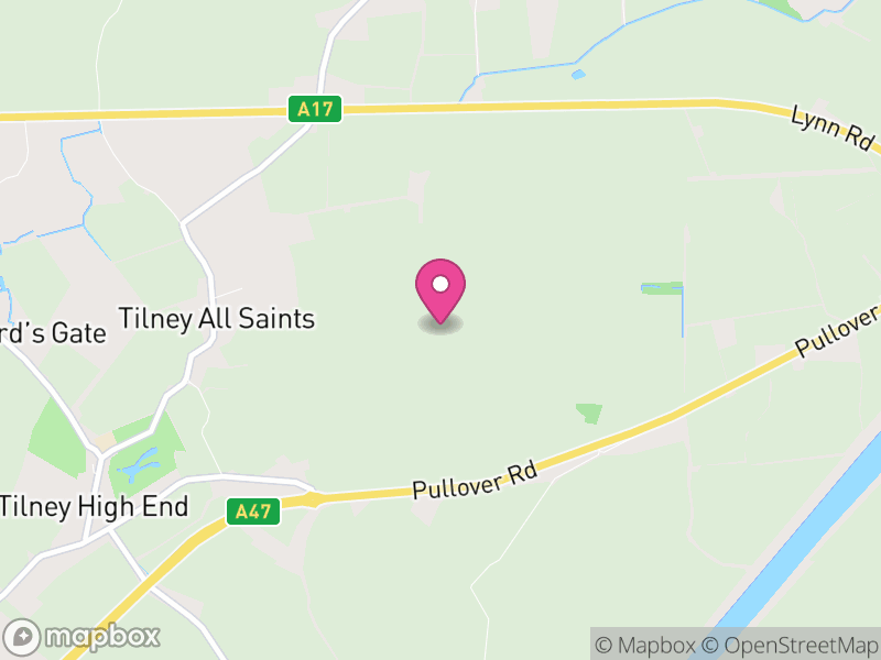 Map of Tilney All Saints, King's Lynn and West Norfolk