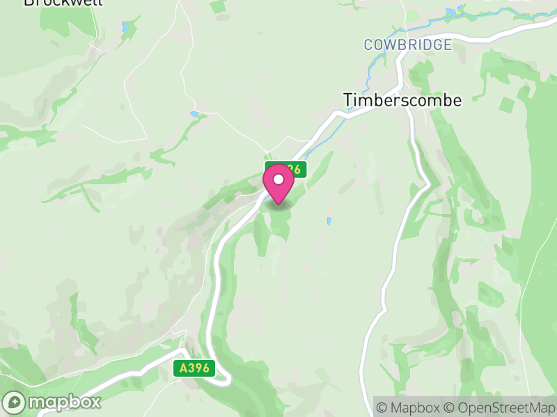 Map of Timberscombe, Somerset