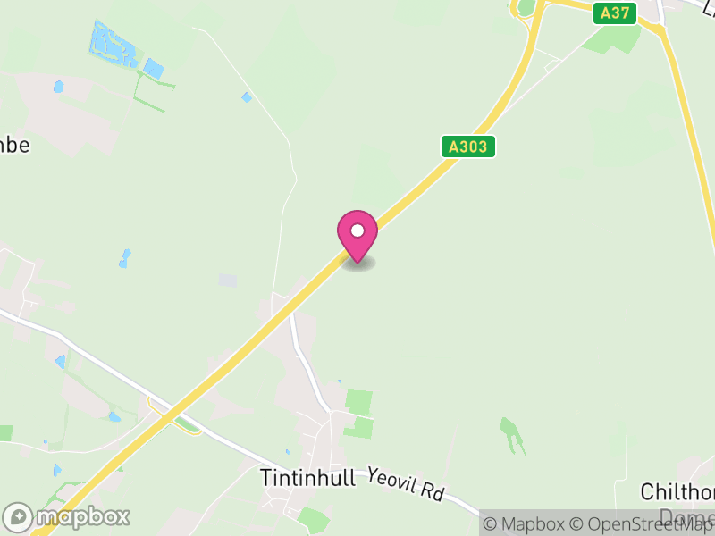 Map of Tintinhull, Somerset