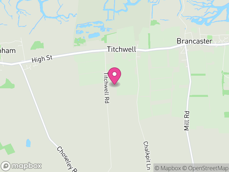 Map of Titchwell, King's Lynn and West Norfolk