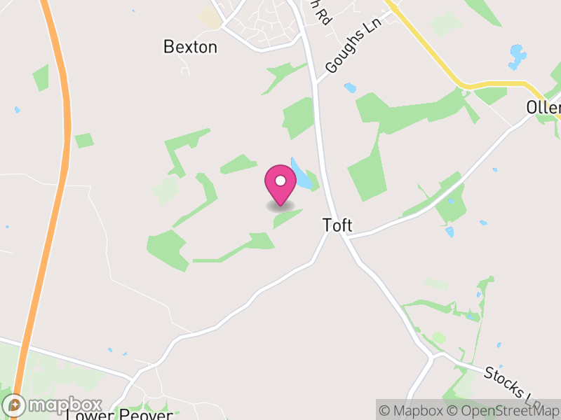 Map of Toft, Cheshire East