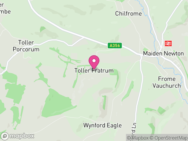 Map of Toller Fratrum, Dorset