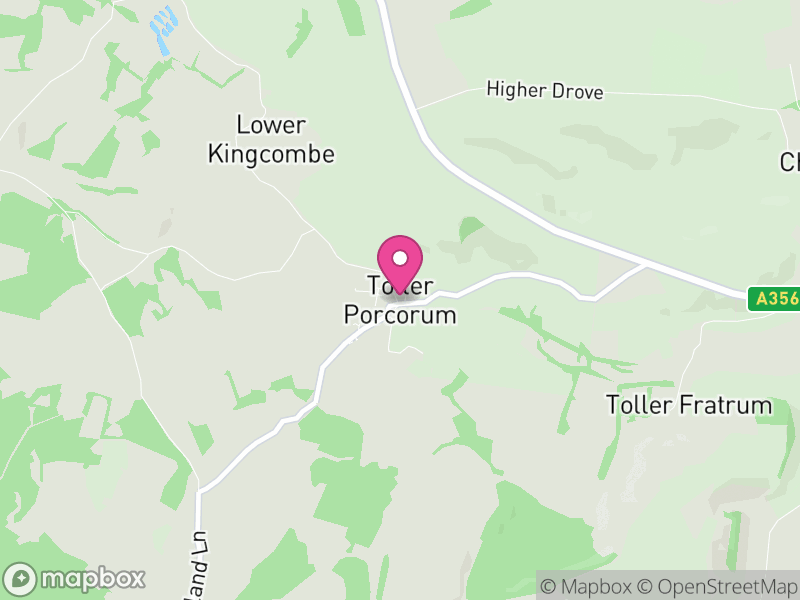 Map of Toller Porcorum, Dorset