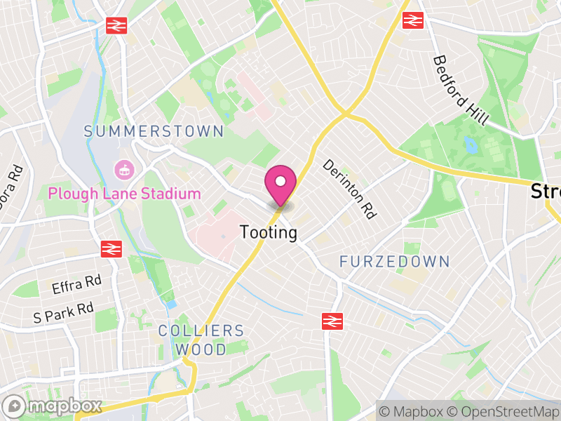 Map of Tooting